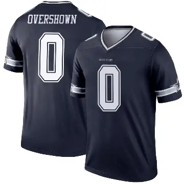 ＃0 Men's DeMarvion Overshown Navy Legend Dallas Cowboys Jersey