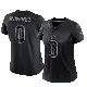 ＃0 Women's Perrion Winfrey Black Limited Dallas Cowboys Reflective Jersey