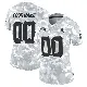 ＃00 Women's Custom Arctic Camo Limited Dallas Cowboys 2024 Salute to Service Jersey