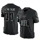 ＃00 Youth Custom Black Limited Dallas Cowboys Reflective Jersey
