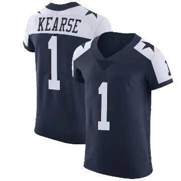 ＃1 Men's Jayron Kearse Navy Elite Dallas Cowboys Alternate Vapor Untouchable Jersey