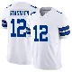 ＃12 Youth Roger Staubach White Limited Dallas Cowboys Vapor F.U.S.E. Jersey