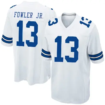 ＃13 Youth Dante Fowler Jr. White Game Dallas Cowboys Jersey