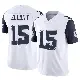 ＃15 Youth Ezekiel Elliott White Limited Dallas Cowboys 2nd Alternate Vapor F.U.S.E. Jersey