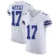 ＃17 Men's Kellen Moore White Elite Dallas Cowboys Vapor Untouchable Jersey