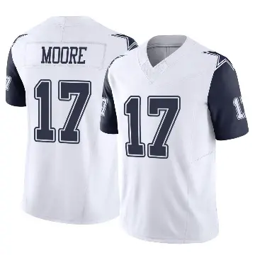 ＃17 Youth Kellen Moore White Limited Dallas Cowboys 2nd Alternate Vapor F.U.S.E. Jersey