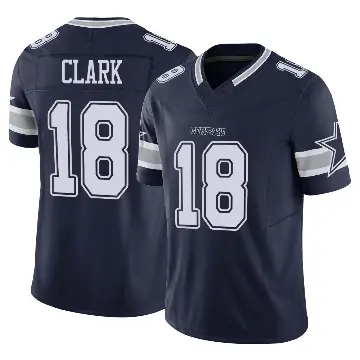 ＃18 Youth Damone Clark Navy Limited Dallas Cowboys Vapor F.U.S.E. Jersey