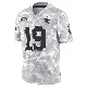 ＃19 Men's Dontario Drummond Arctic Camo Limited Dallas Cowboys 2024 Salute to Service Jersey