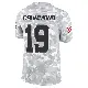 ＃19 Men's Dontario Drummond Arctic Camo Limited Dallas Cowboys 2024 Salute to Service Jersey