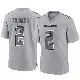 ＃2 Men's Juanyeh Thomas Gray Game Dallas Cowboys Atmosphere Fashion Jersey