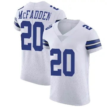 ＃20 Men's Darren McFadden White Elite Dallas Cowboys Vapor Untouchable Jersey