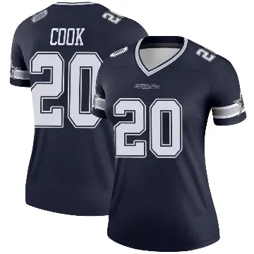 ＃20 Women's Dalvin Cook Navy Legend Dallas Cowboys Jersey