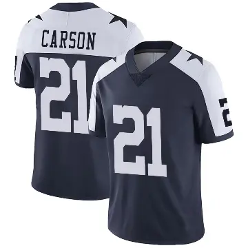 ＃21 Men's Caelen Carson Navy Limited Dallas Cowboys Alternate Vapor Untouchable Jersey