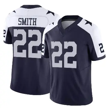 ＃22 Youth Emmitt Smith Navy Limited Dallas Cowboys Alternate Vapor F.U.S.E. Jersey