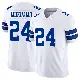＃24 Youth Israel Mukuamu White Limited Dallas Cowboys Vapor F.U.S.E. Jersey