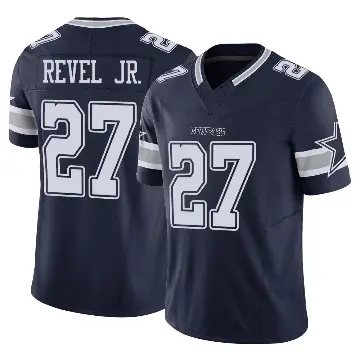 ＃27 Youth Shavon Revel Jr. Navy Limited Dallas Cowboys Vapor F.U.S.E. Jersey
