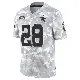 ＃28 Men's Darren Woodson Arctic Camo Limited Dallas Cowboys 2024 Salute to Service Jersey