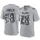＃28 Men's Malik Hooker Gray Game Dallas Cowboys Atmosphere Fashion Jersey