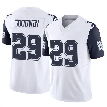 ＃29 Men's C.J. Goodwin White Limited Dallas Cowboys 2nd Alternate Vapor F.U.S.E. Jersey