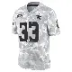＃33 Men's Tony Dorsett Arctic Camo Limited Dallas Cowboys 2024 Salute to Service Jersey