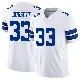 ＃33 Men's Tony Dorsett White Limited Dallas Cowboys Vapor F.U.S.E. Jersey