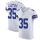 ＃35 Men's Marist Liufau White Elite Dallas Cowboys Vapor Untouchable Jersey