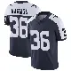 ＃36 Men's Bruce Harmon Navy Limited Dallas Cowboys Alternate Vapor Untouchable Jersey