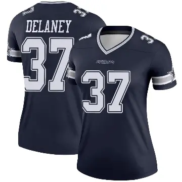 ＃37 Women's Dee Delaney Navy Legend Dallas Cowboys Jersey