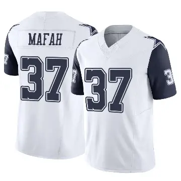 ＃37 Youth Phil Mafah White Limited Dallas Cowboys 2nd Alternate Vapor F.U.S.E. Jersey