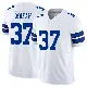 ＃37 Youth Phil Mafah White Limited Dallas Cowboys Vapor F.U.S.E. Jersey