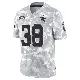 ＃38 Men's Alijah Clark Arctic Camo Limited Dallas Cowboys 2024 Salute to Service Jersey