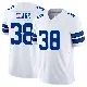 ＃38 Youth Alijah Clark White Limited Dallas Cowboys Vapor F.U.S.E. Jersey