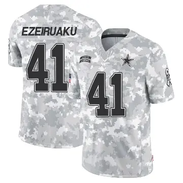 ＃41 Youth Donovan Ezeiruaku Arctic Camo Limited Dallas Cowboys 2024 Salute to Service Jersey