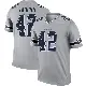 ＃42 Men's Deuce Vaughn Gray Legend Dallas Cowboys Inverted Jersey