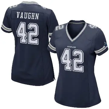 ＃42 Women's Deuce Vaughn Navy Game Dallas Cowboys Team Color Jersey