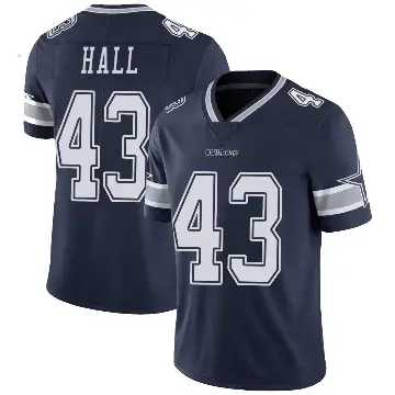 ＃43 Youth Kemon Hall Navy Limited Dallas Cowboys Team Color Vapor Untouchable Jersey