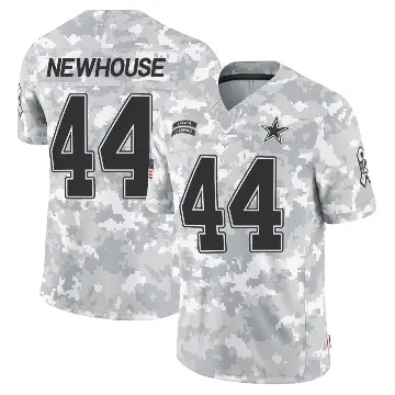 ＃44 Men's Robert Newhouse Arctic Camo Limited Dallas Cowboys 2024 Salute to Service Jersey