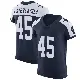 ＃45 Men's Rivaldo Fairweather Navy Elite Dallas Cowboys Alternate Vapor Untouchable Jersey