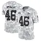 ＃46 Men's Tyler Neville Arctic Camo Limited Dallas Cowboys 2024 Salute to Service Jersey