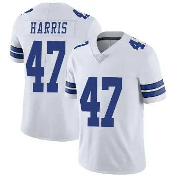 ＃47 Youth Darius Harris White Limited Dallas Cowboys Vapor Untouchable Jersey