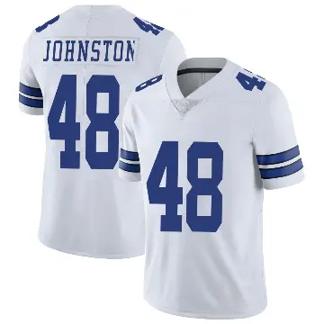 ＃48 Men's Daryl Johnston White Limited Dallas Cowboys Vapor Untouchable Jersey