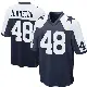 ＃48 Youth Daryl Johnston Navy Blue Game Dallas Cowboys Throwback Jersey