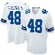 ＃48 Youth Zion Childress White Game Dallas Cowboys Jersey