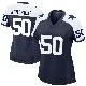 ＃50 Women's Eric Kendricks Navy Game Dallas Cowboys Alternate Jersey