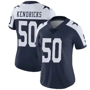 ＃50 Women's Eric Kendricks Navy Limited Dallas Cowboys Alternate Vapor Untouchable Jersey