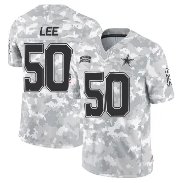 ＃50 Youth Sean Lee Arctic Camo Limited Dallas Cowboys 2024 Salute to Service Jersey