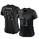 ＃51 Women's Devante Bond Black Limited Dallas Cowboys Reflective Jersey