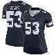 ＃53 Women's Luiji Vilain Navy Legend Dallas Cowboys Jersey