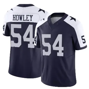 ＃54 Men's Chuck Howley Navy Limited Dallas Cowboys Alternate Vapor F.U.S.E. Jersey