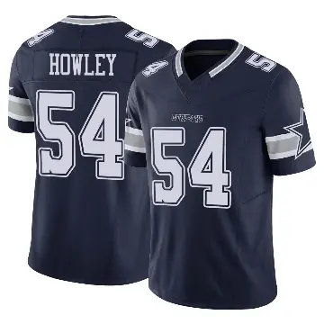 ＃54 Men's Chuck Howley Navy Limited Dallas Cowboys Vapor F.U.S.E. Jersey